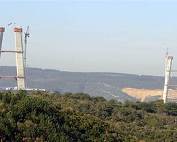 Başbakan Davutoğlu 3. Köprü İnşaatında