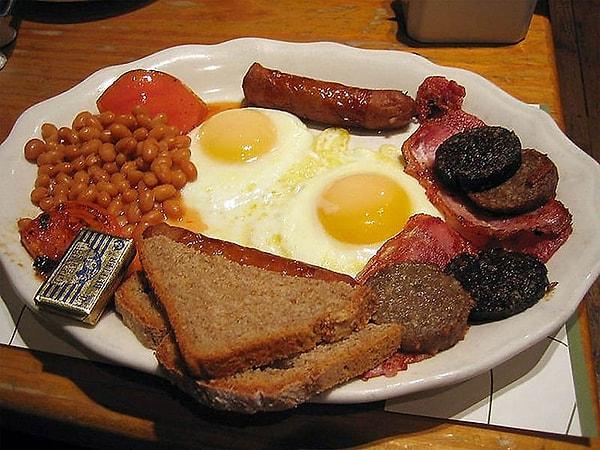 1. İngiliz kahvaltısı