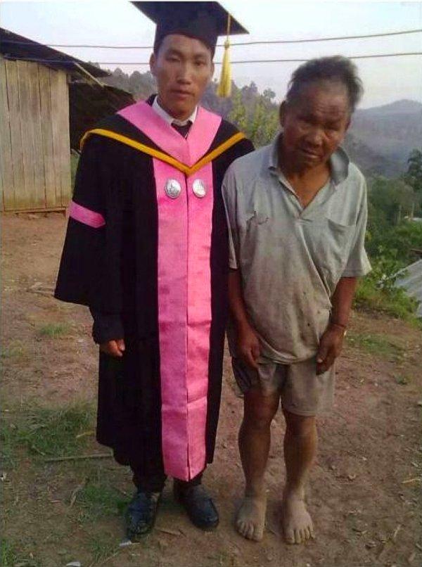 23. Üniversiteden mezun olan fakir çiftçinin oğlu
