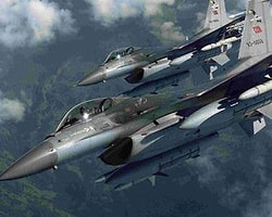 Suriye Füze Sistemi F-16 Uçağını Taciz Etti