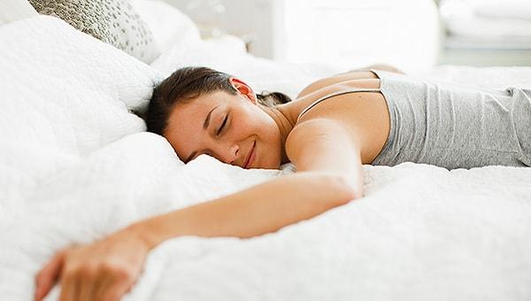 5. Rahat bir uyku çekebilirsiniz