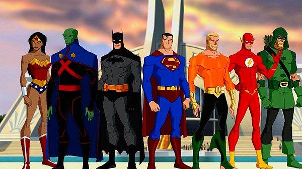 12. "Justice League" ekibi
