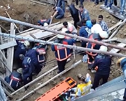 Kağıthane'de İnşaatta Göçük, İnşaat Sahibi Toprak Altında Kaldı