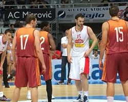Galatasaray, Cedevita Zagreb'e Yenildi