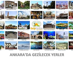 "Ankara'da Gezilecek Yer Yok!" Diyenlere Cevap Niteliğinde 25 Mekan