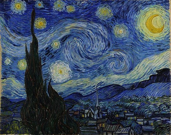 Yıldızlı Gece - Van Gogh