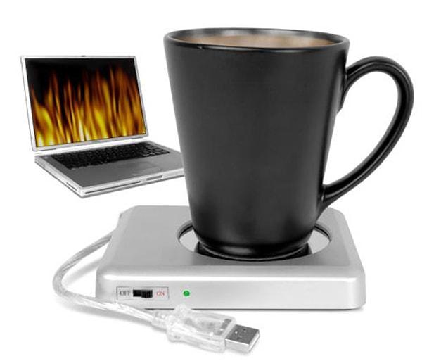 5. Kahvenizin hep sıcak kalmasını sağlayacak USB'li ısıtıcı