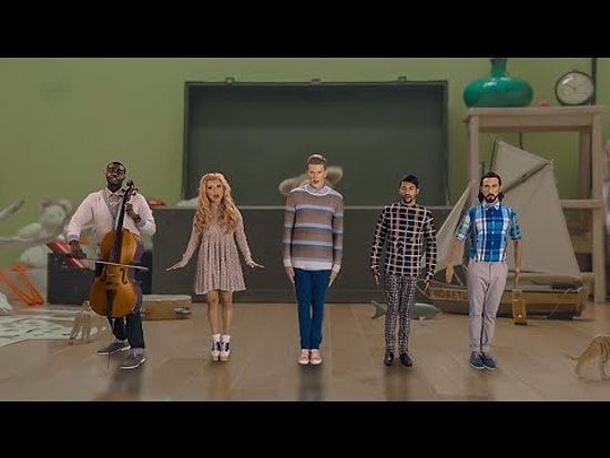 Gerçeğini Aratmayacak Pentatonix ve Lindsey Stirling Coverı | Strome - Papaoutai