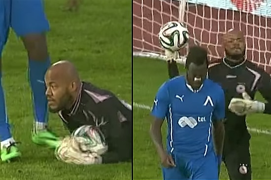 M'bolhi'nin Halı Saha Atarı Yapması