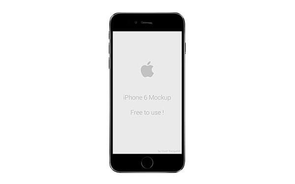 iPhone 6 Şablonu (Mockup)