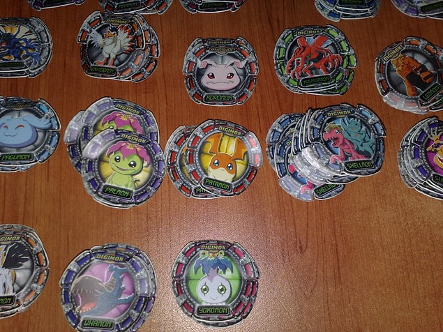 Digimon tasoları..