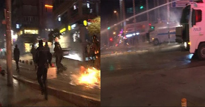 Kadıköy'deki IŞİD Protestosuna Polis Müdahalesi