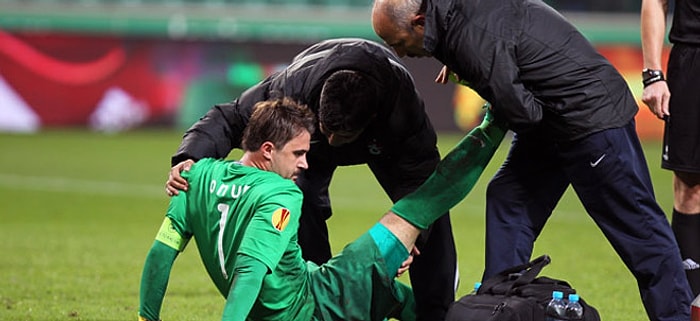 Trabzonspor'da Onur Kıvrak Sakatlandı