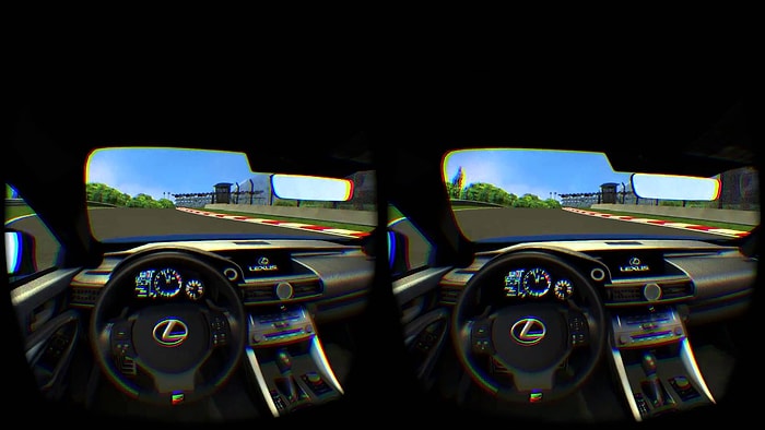 Lexus 'RC F' Sanal Sürüş ile Test Edilebilecek