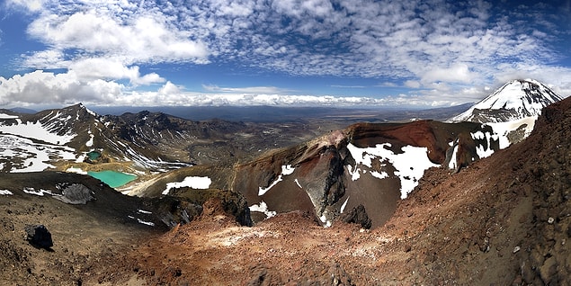 7. Tongariro Northern Circuit, North Island, Yeni Zelanda