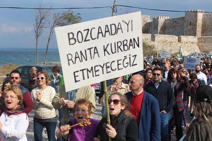 'Bozcaada'yı Ranta Kurban Etmeyeceğiz'