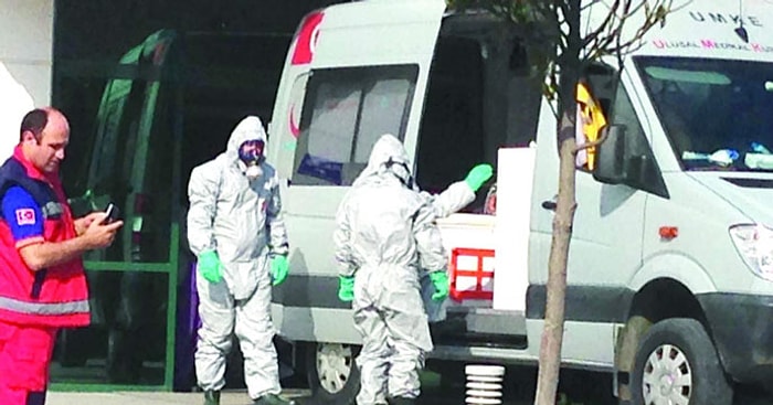 Bir İşçi Ebola Şüphesiyle İstanbul'a Sevk Edildi