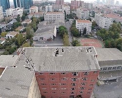 Kapatılan Polis Okulu Arazisinin Havadan Görüntülendi