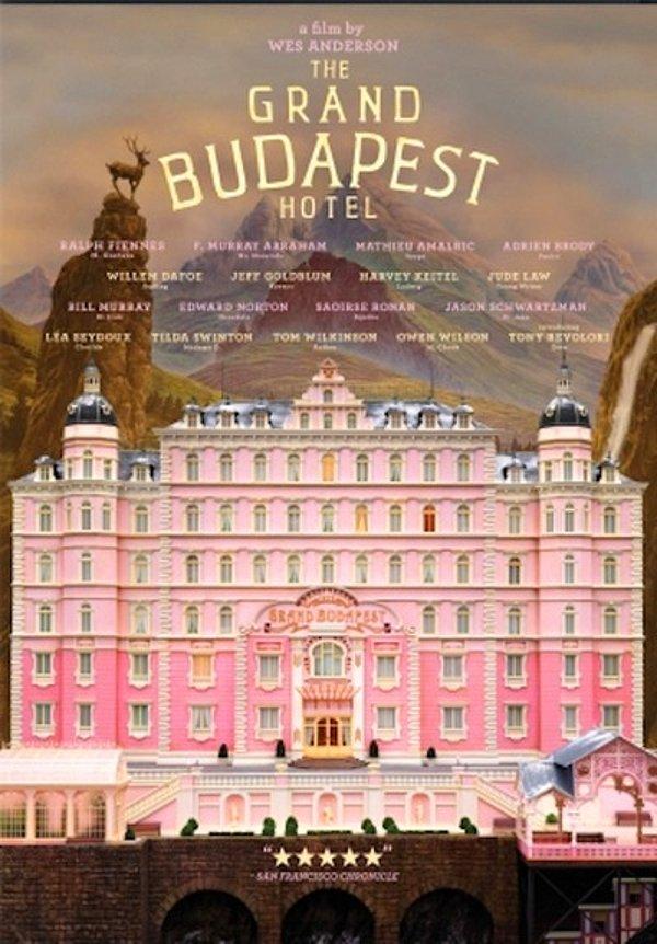 3. Grand Budapest Hotel (Büyük Budapeşte Oteli) – 2014 Puan: 8.2