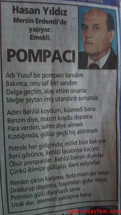 Malum Gazetemiz ve Nadide Şairlerinden Her Konuya Değinilmiş 12 Şiir 51