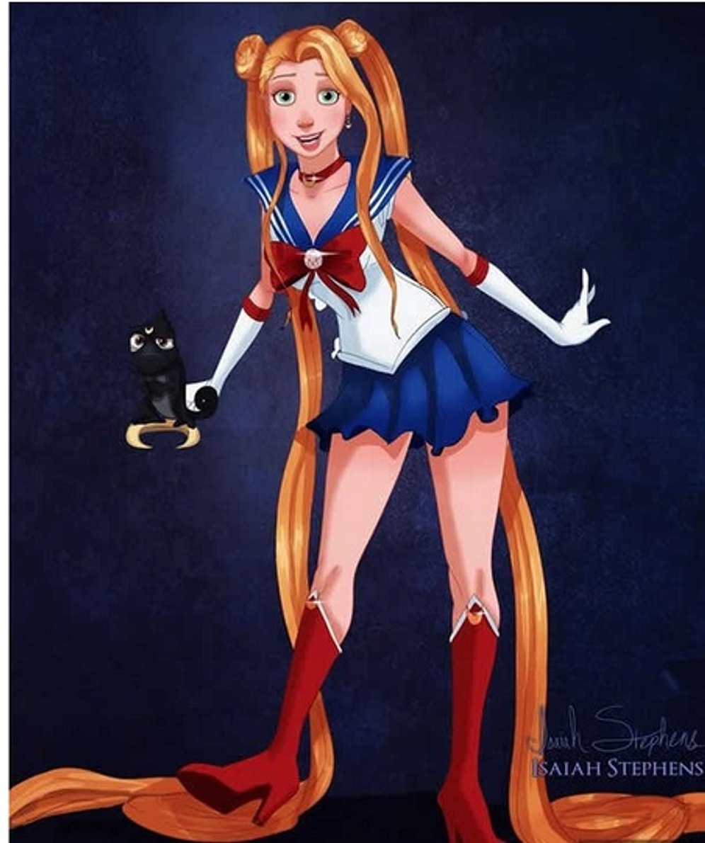 Disney'den 19 Ünlü Karakterin Cadılar Bayramına Uyarlanmış Fantastik Halleri