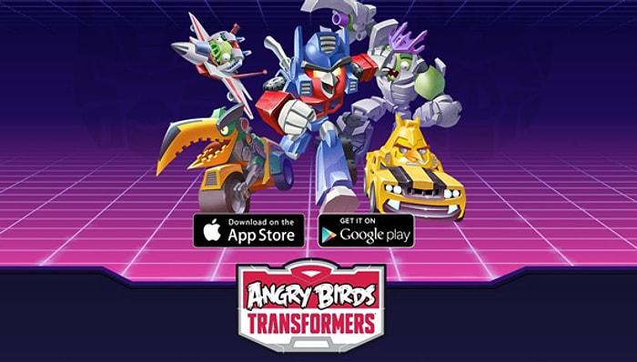Angry Birds: Transformers Android'e Geldi