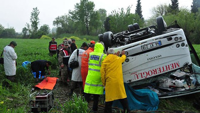 Kahramanmaraş'ta Midibüs Devrildi: 23 İşçi Yaralı