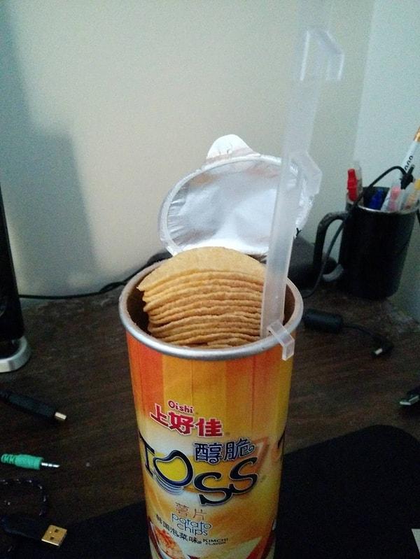 13. Pringles Kaldırıcı