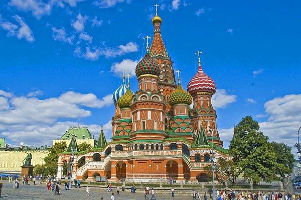 31. Aziz Basil Katedrali - Rusya
