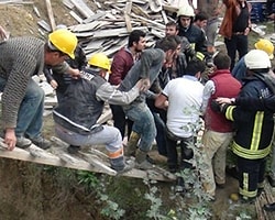 Devlet Hastanesi İnşaatında İskele Çöktü, 3 İşçi Yaralandı