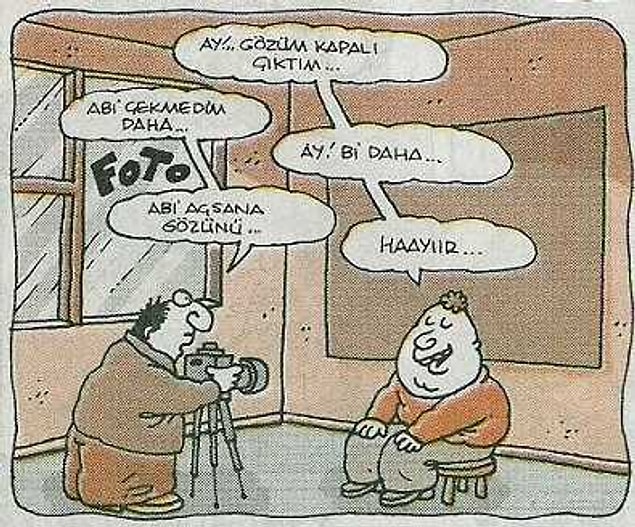 1. Fotoğraflarda gözleriniz kapalı çıkıyorsa, fotoğraf çekilene kadar gözlerinizi kapalı tutun ve tam çekilmeden önce yavaşça açın, böylelikle artık fotoğraflarda gözleriniz yarı kapalı çıkmayacaktır.