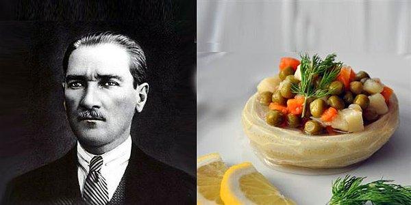 Atatürk'ün son isteği enginar olmuştur, fakat yiyebildi mi mechuldür.