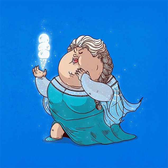 10. Frozen - Elsa