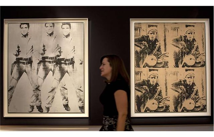 Warhol'un Elvis Ve Brando'su 151 Milyon Dolar