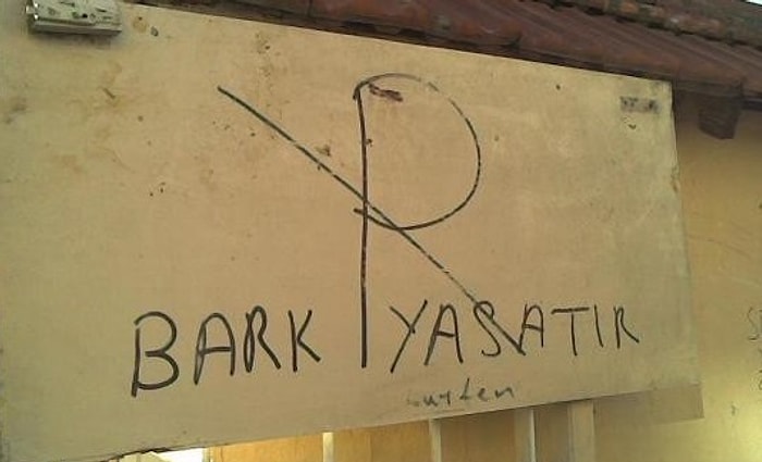 Park Yasağı Konusundaki Hassasiyetlerini Ortaya Koymaktan Çekinmeyenlere Ait 16 Tabela