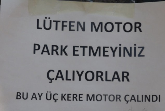 15. Tamamen motor sahiplerinin yanında