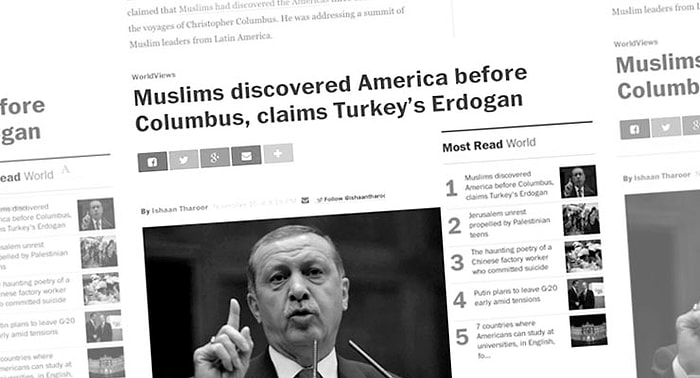 Erdoğan'ın 'Amerika'yı Yeniden Keşfi' Dünya Medyasında da Yankılandı: Desteksiz Attı