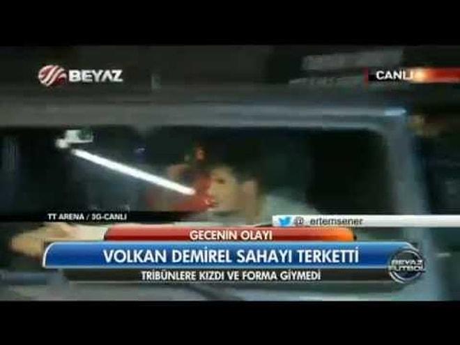 Volkan Demirel ve Emre Belözoğlu Stattan Çıkarken Ortalık Karıştı!