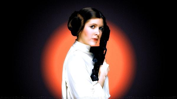 2. Prenses Leia Organa | Carrie Fisher - Star Wars