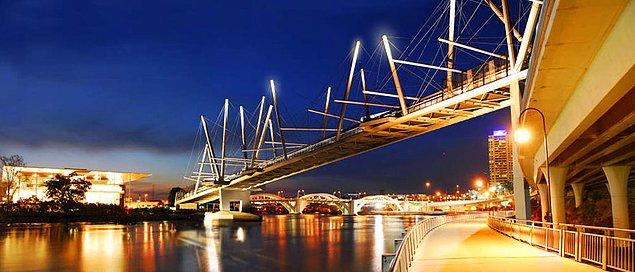 5. Kurilpa Köprüsü, Brisbane/Avustralya
