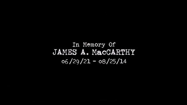 21. James A. MacCarthy anısına