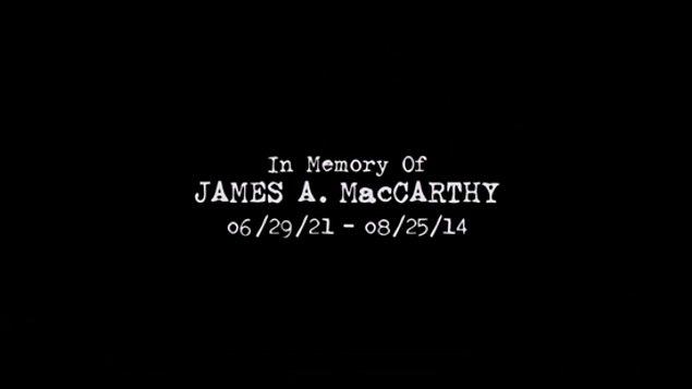 21. James A. MacCarthy anısına