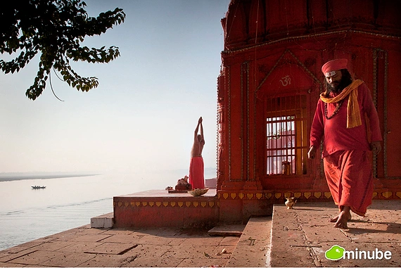 Varanasi, Hindistan.
