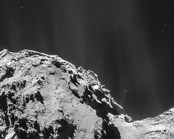 Rosetta Kuyrukluyıldızın Dumanını Görüntüledi