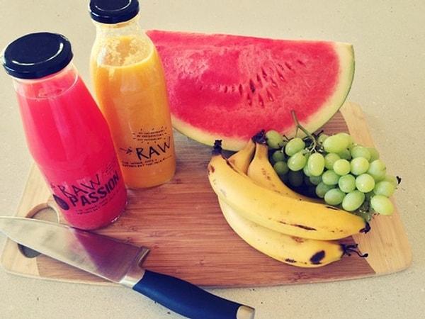Meyveler, sebzeler ve sağlıklı yiyeceklerle aranızı düzeltin.