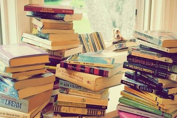 Bir kitap okuyun, yada bir kaç tane, hatta onlarca ve yüzlerce!