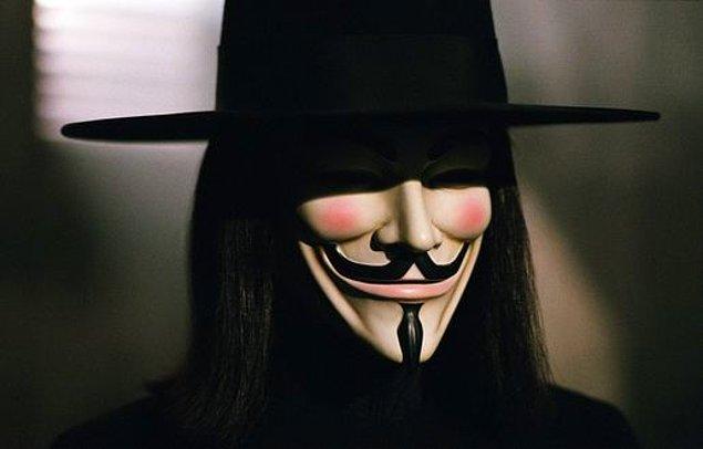 1. Guy Fawkes - V for Vendetta