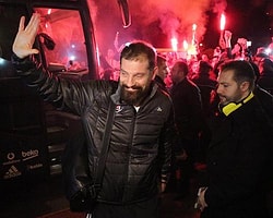 Beşiktaş'a Coşkulu Karşılama
