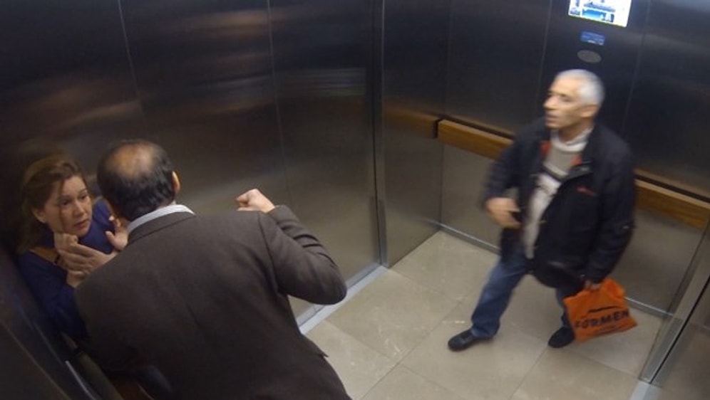 Asansörde Aile İçi Şiddete 60 Kişiden Sadece 11’i Kayıtsız Kalamadı