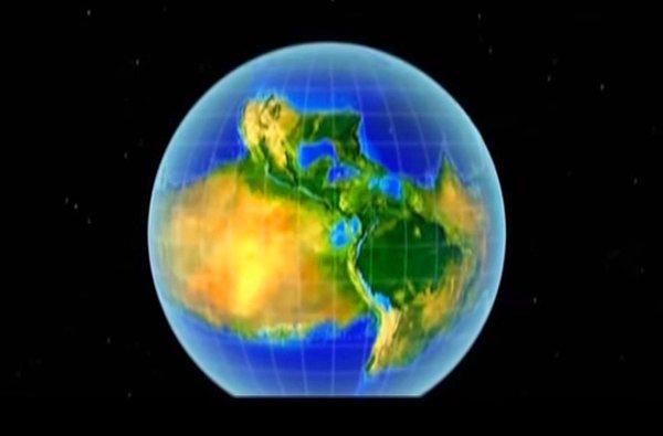 3. 5 yıl sonra: Dünya tamamen durdu. 1 gün 1 yıl sürüyor. Gece ve gündüz yarım yıl sürüyor. Atmosfer, iklimler, okyanuslar yeni bir dengeye oturuyor.